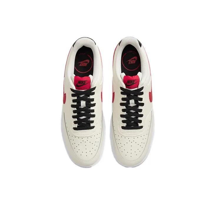 Nike Court Vision Low Sail University Red-3