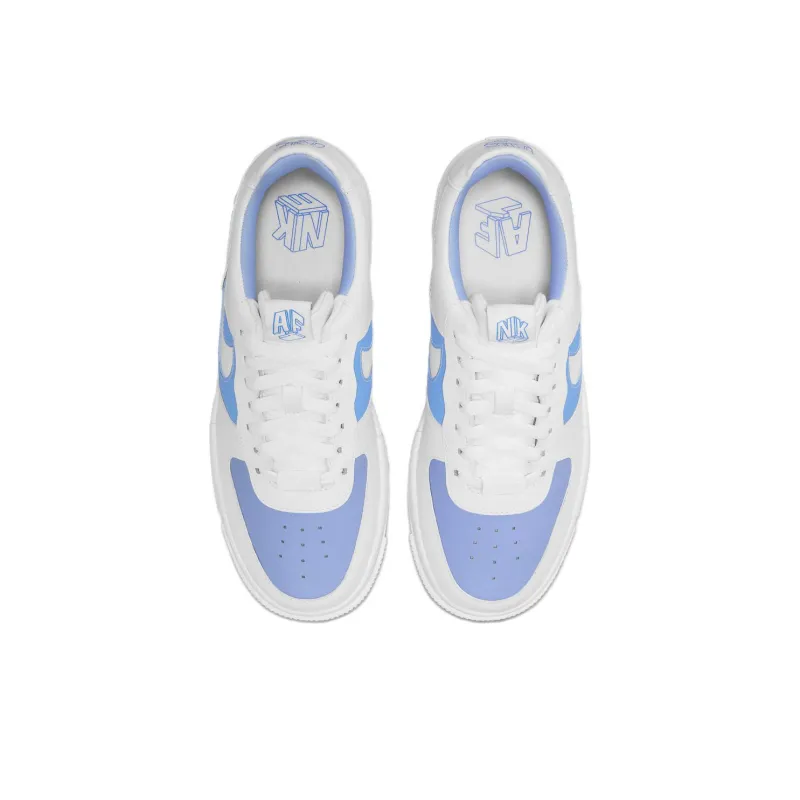 Nike Air Force 1 Low 'White Blue' Women's-3