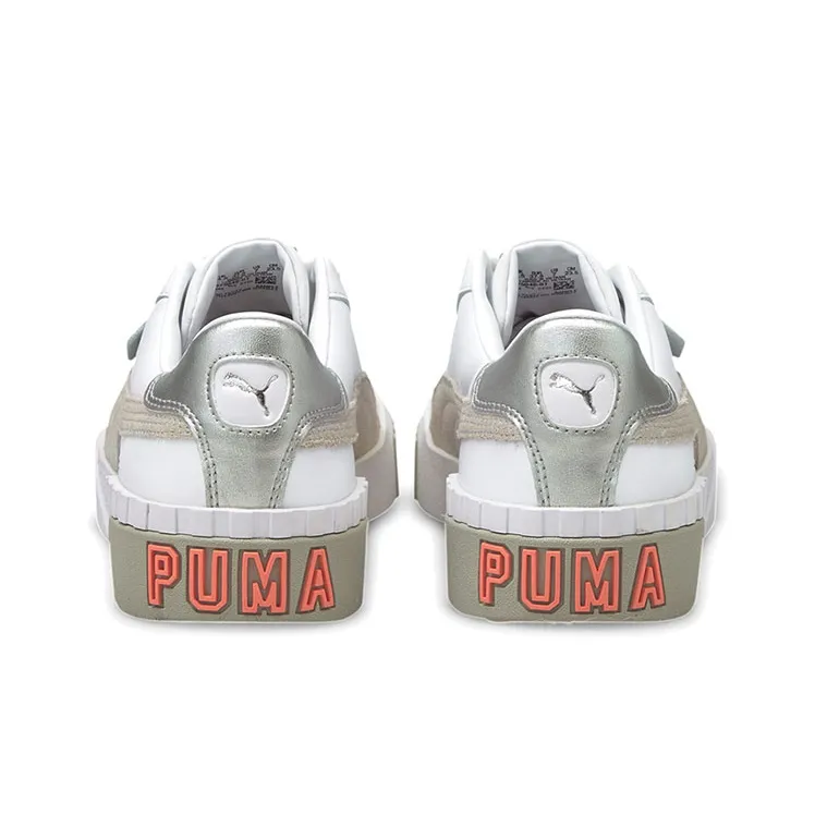 PUMA Cali Soft Glow 'White Grey Violet' Women's-3