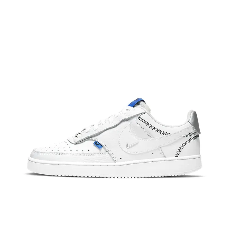 Nike Court Vision Low Se 'White Metallic Silver' Women's-0