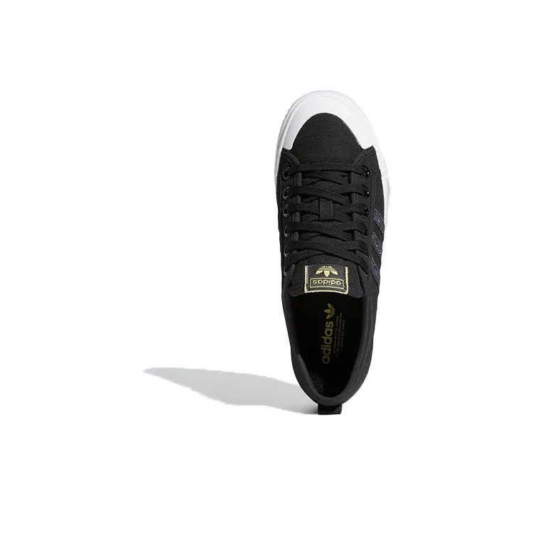Adidas Originals Nizza 'Black Blue' Women's-4