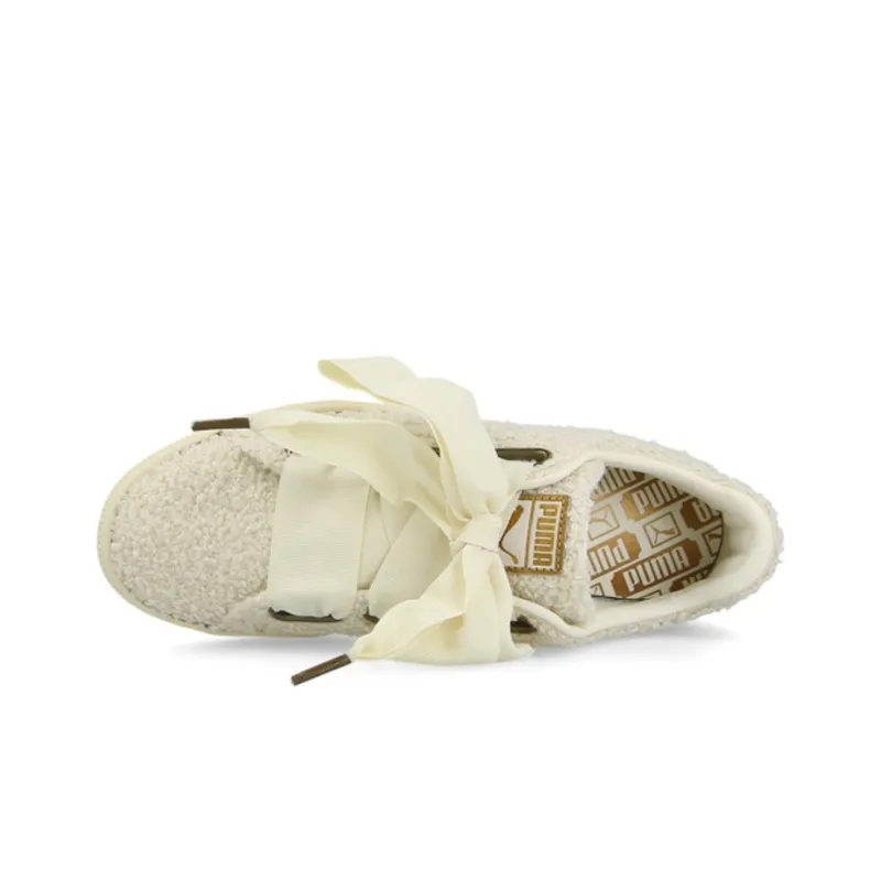 PUMA Basket Heart Teddy 'Cream Y' Women's-2