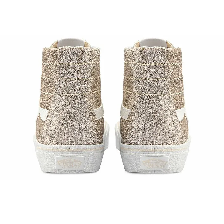 Sk8 Vans Hi Tapered 'Glitter Macadamia' Women's-5