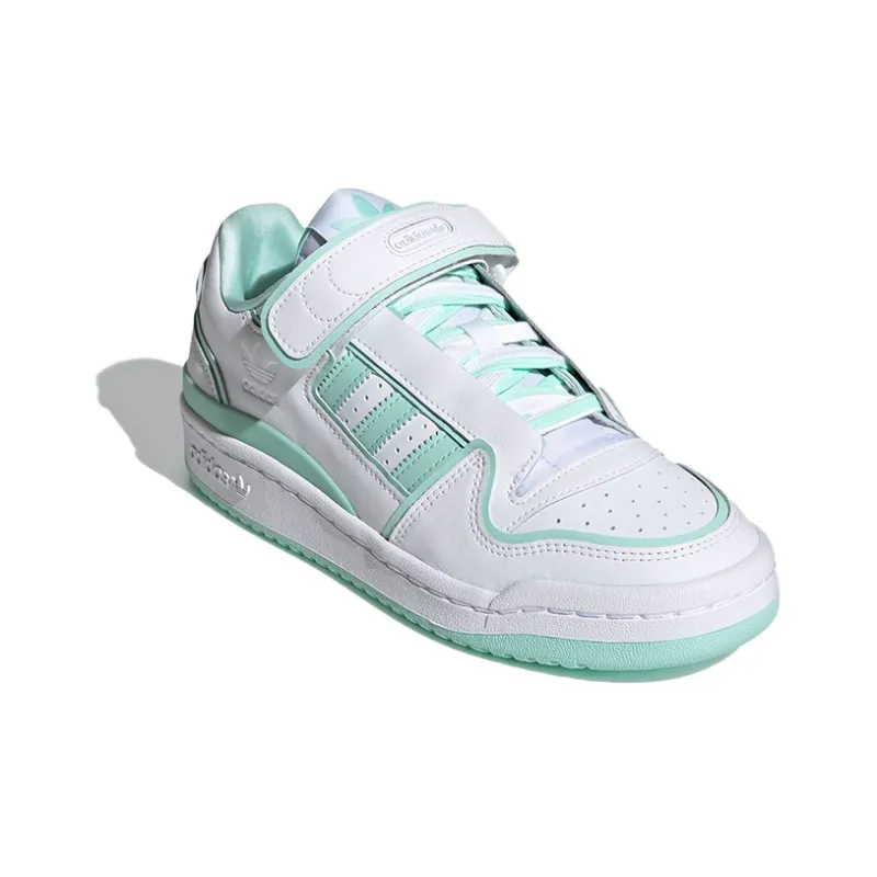 Adidas Forum Plus White Clear Mint-2