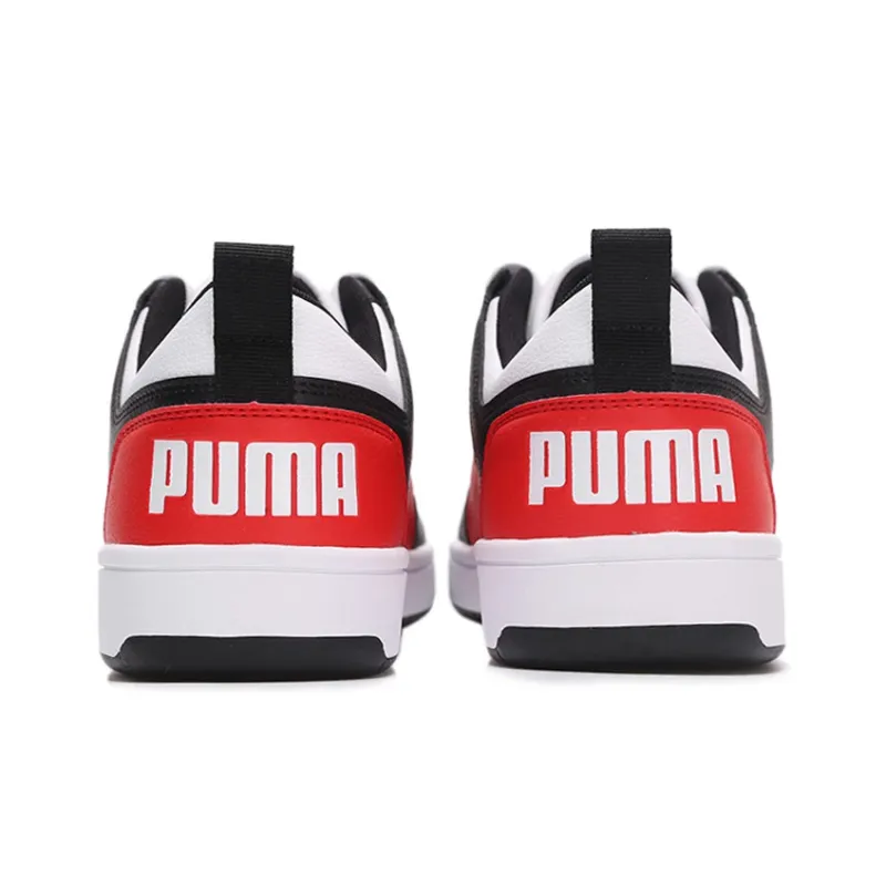 PUMA Rebound LayUp Low Sl 'White Poppy Red'-2