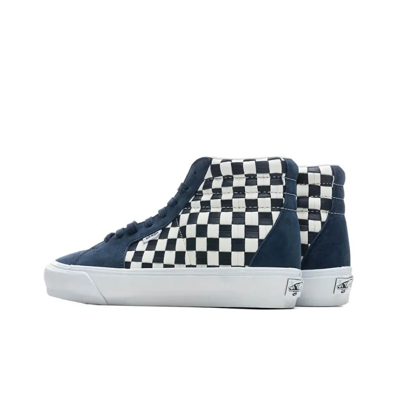 Vans Style 38 Vlt Lx 'Leather Woven Dress Blues'-3