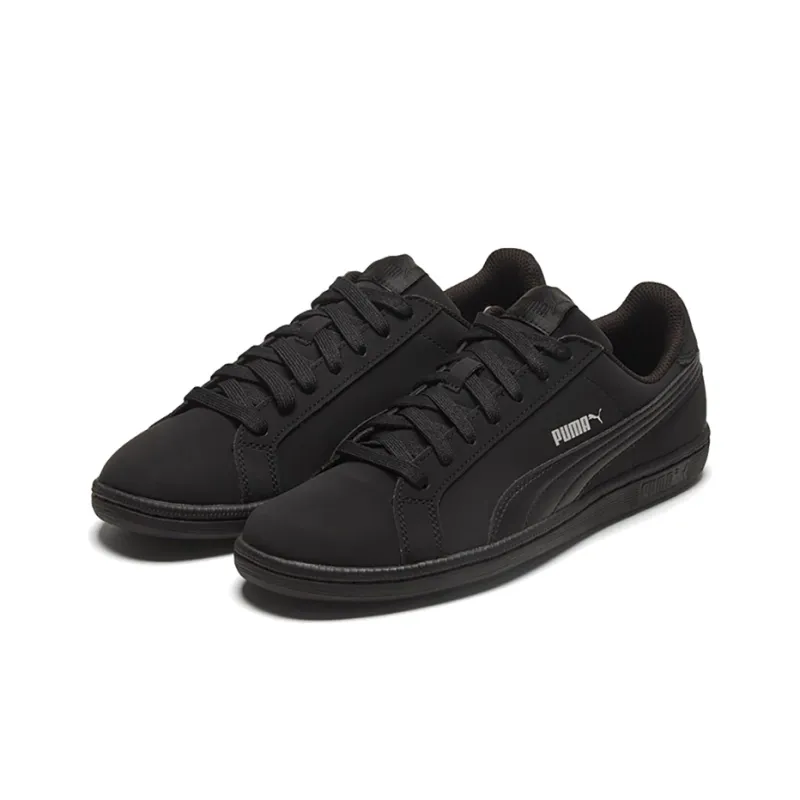 PUMA Smash Buck White/Black Low Casual Board Shoes-2