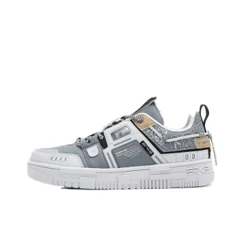 Erke Xun Kirin Low Top Skateboard Shoes Men's Gray