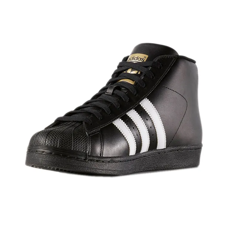 Adidas Pro Model Black/White/Gold Metallic-2