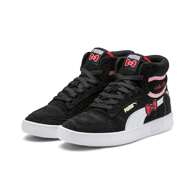 PUMA Hello Kitty X Ralph Sampson Mid 'Black' Women's-2
