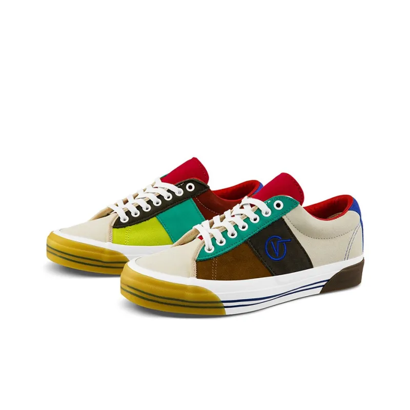 Vans Og Sid Lx Retro Casual Skateboarding Shoes Unisex Multi Color Splicing-1