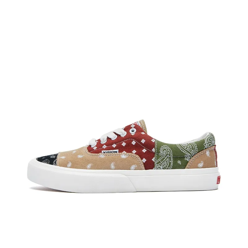Vision Street Wear Street Wear 21FW Low Top Skateboard Shoes Unisex Multicolor-0