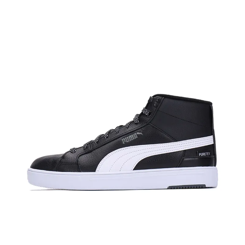 PUMA Serve Pro Mid PURE TEX 'Black White'-0