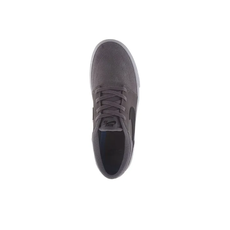 Nike SB Portmore Solar 2 Wear-Resistant Lightweight And Balanced Low-Top Skateboard Shoes Men's Gray-2