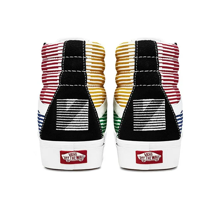 Vans Comfycush SK8 Hi Reissue 'Black Red Blue'-4