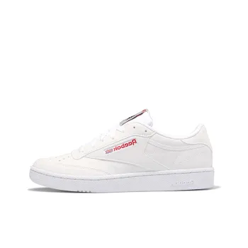 Reebok Classic Club 85 White Skate Shoes 'White Red'