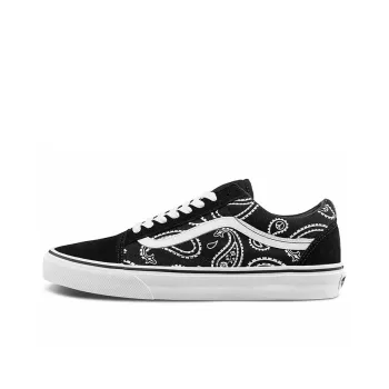 Old Skool Vans 'Peace Paisley Black'