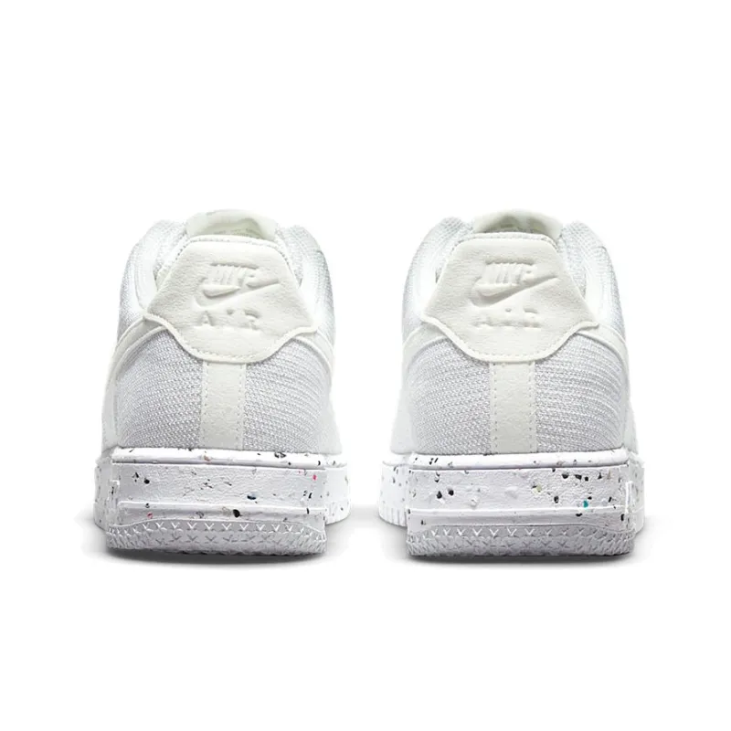 Nike Air Force 1 Low Crater Flyknit White-4
