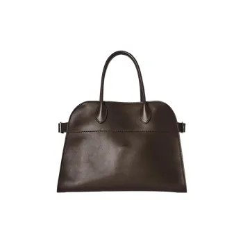 THE ROW Soft Margau Leather Shoulder Bag Crossbody Bag Handbag Regular Women's Dark Brown