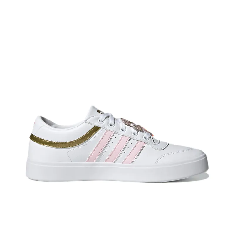 Adidas Bryony Cloud White Clear Pink Gold Metallic Women's-1