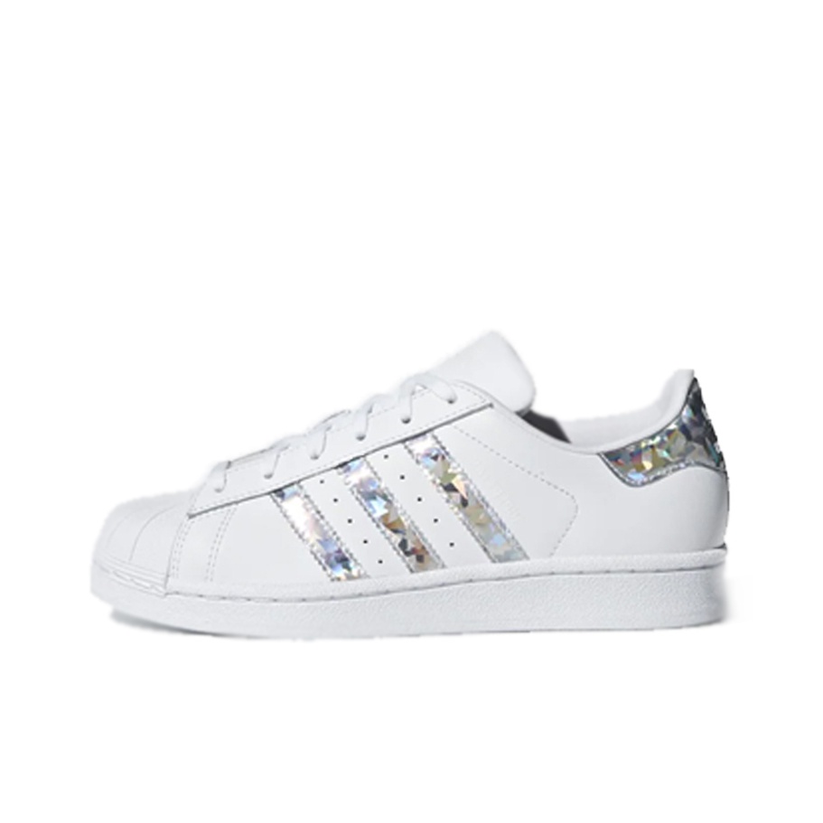 Adidas superstar holographic womens best sale