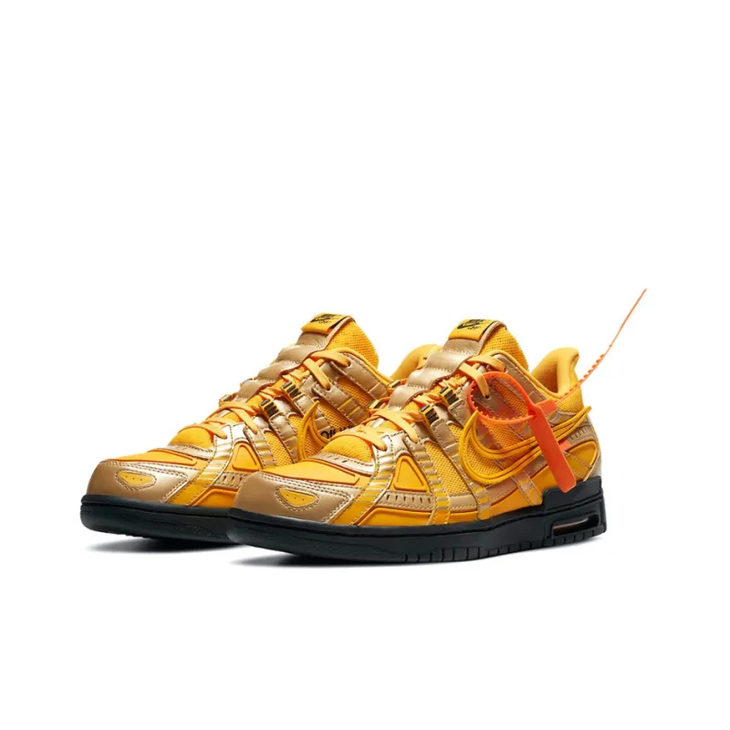 Nike Air Rubber Dunk 'Off-White University Gold'-2