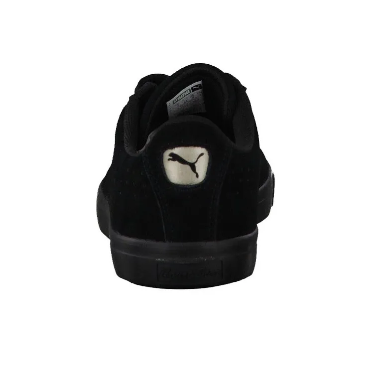 PUMA Court Star Trainers Vulc Suede Low-Top Skateboard Shoes Men's Black-3