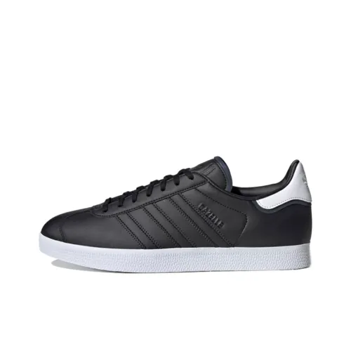 Adidas Originals Gazelle Skateboard Shoes Men Low-Top Black/White