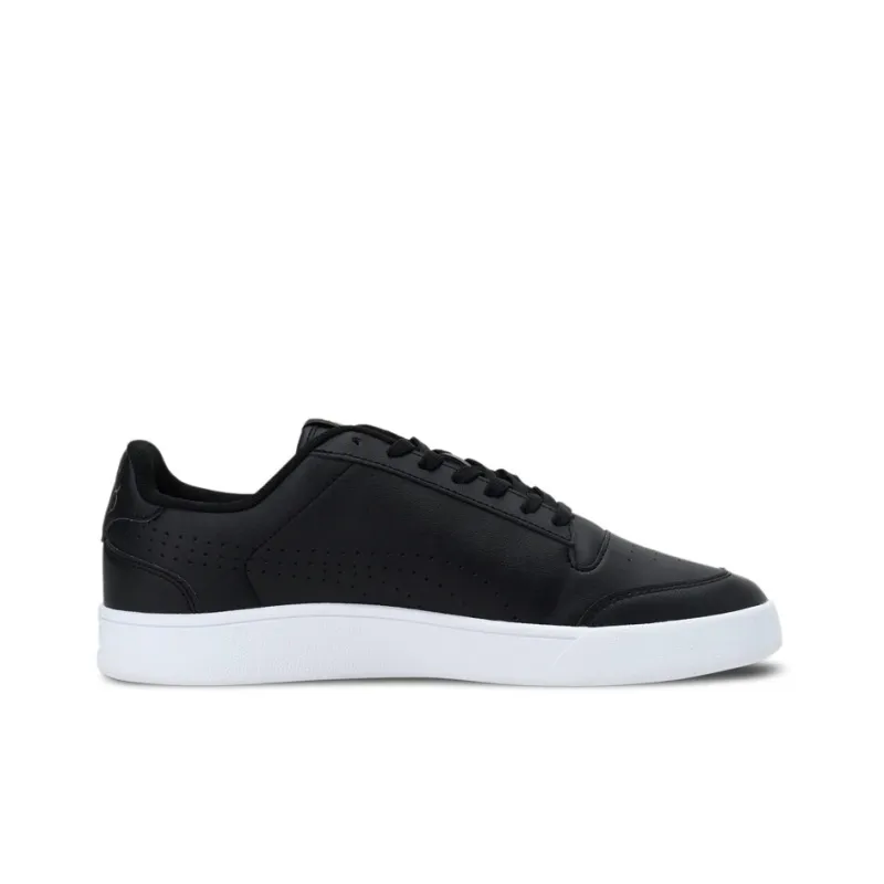 PUMA Shuffle Perf One8 Balance Lightweight Low-Top Skateboard Shoes Women's Black White-1