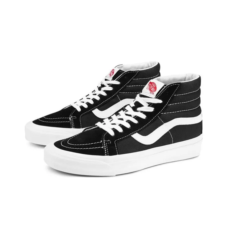 Vans Vault Og Sk8 Hi Lx Black True White-1