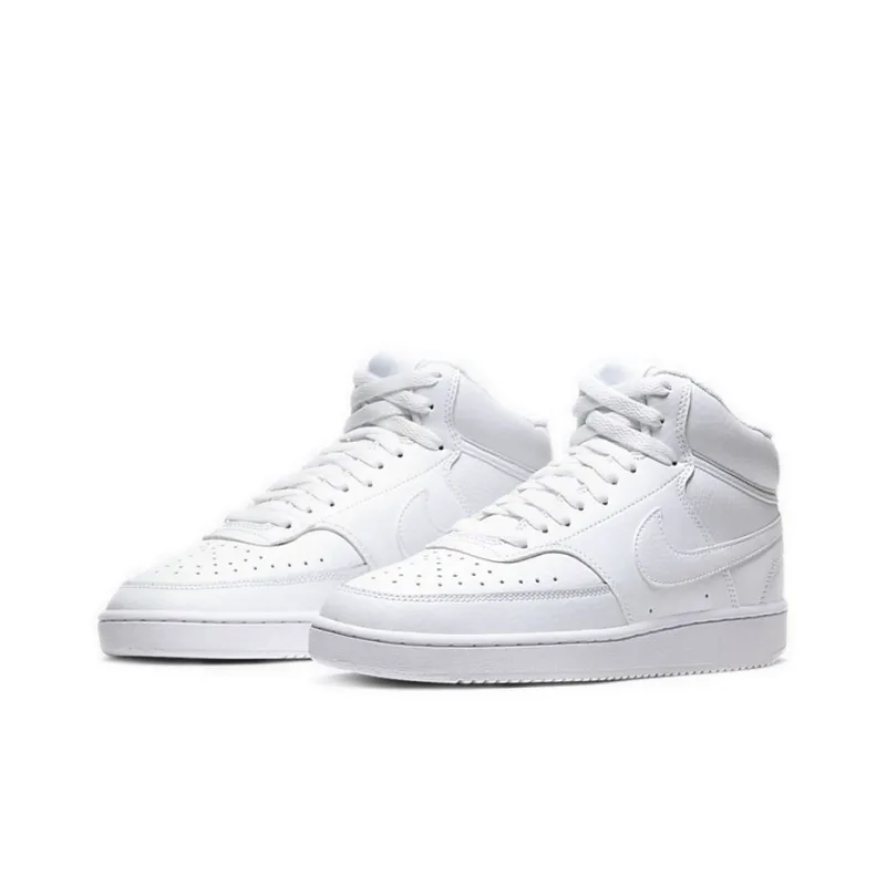 Nike Court Vision Mid Triple White Women's-2