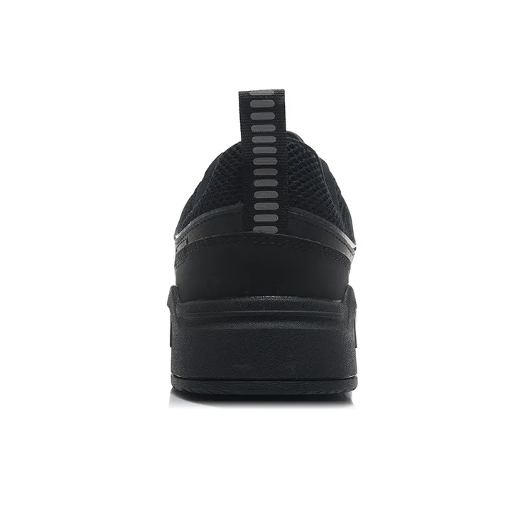 LiNing Essence ACE Anti Slip Wear Resistant Low Top Skateboard Shoes Men's Black-2
