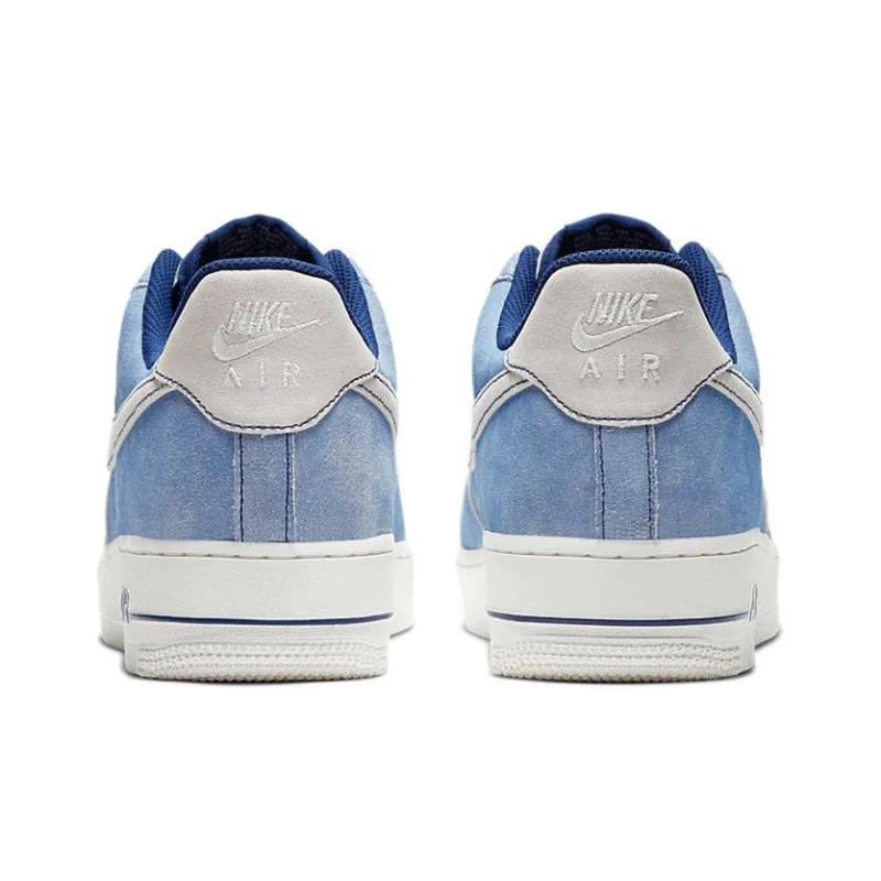 Nike Air Force 1 Low Dusty Blue Suede-4