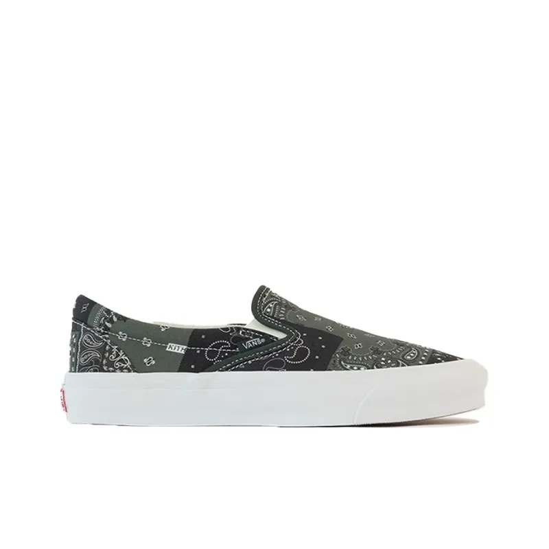 Vans Slip On Kith 10th Anniversary Scarab Bandana-1
