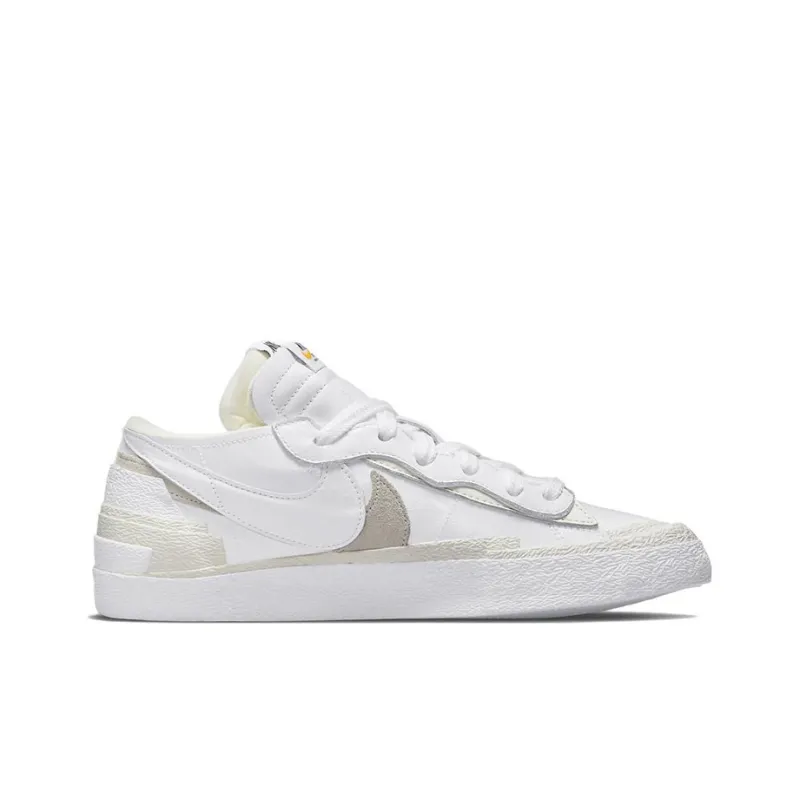 Nike Blazer Low Sacai White Patent Leather-1