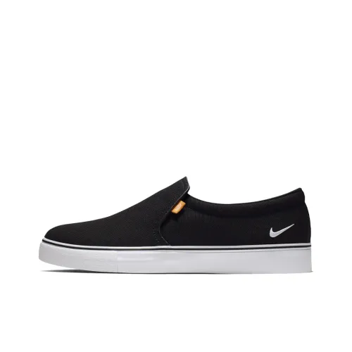 Nike Court Royale Skateboard Shoes Men Low-Top Black/White