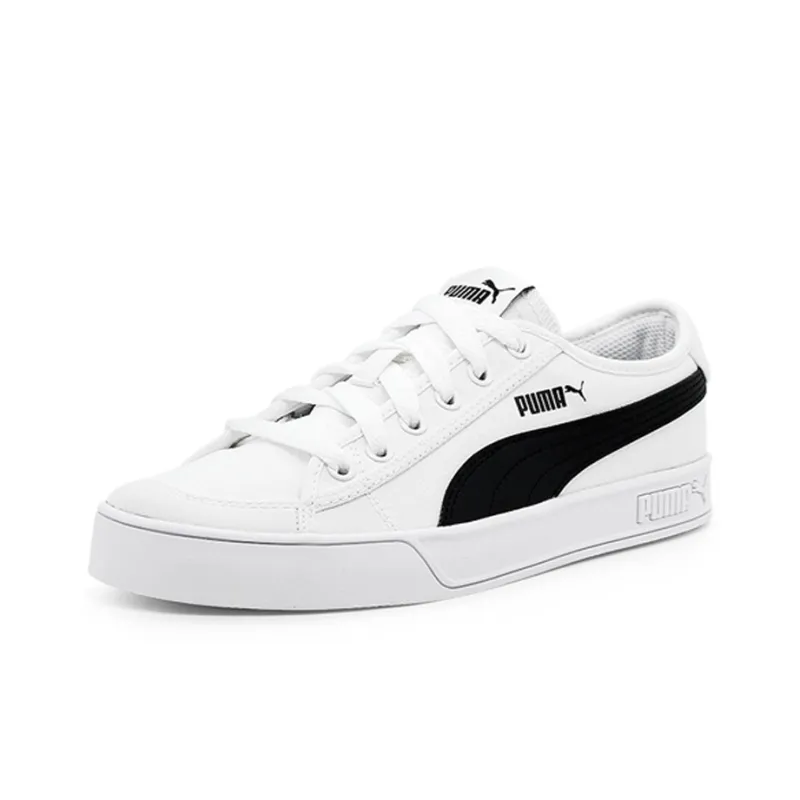 Puma Smash White Black-1