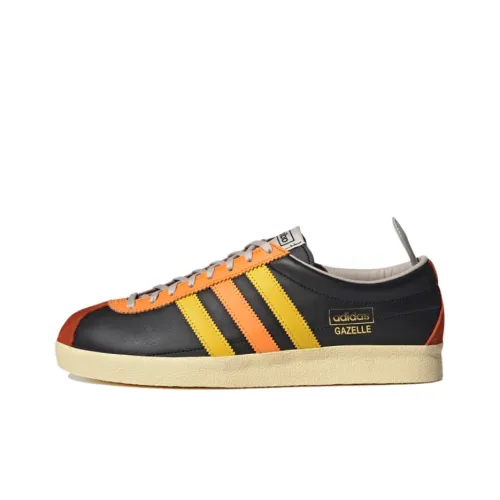 Adidas Originals Gazelle Skateboard Shoes Men Low-Top Black/Yellow