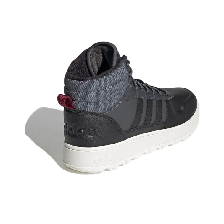 Adidas Neo Frozetic Blizzare Wear-Resistant Mid-Top Skateboard Shoes Unisex Black-3