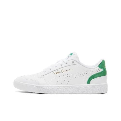 PUMA Ralph Sampson Skateboard Shoes Unisex Low-Top White/Green