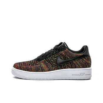 Nike Lab Air Force 1 Low Flyknit Black Multicolor