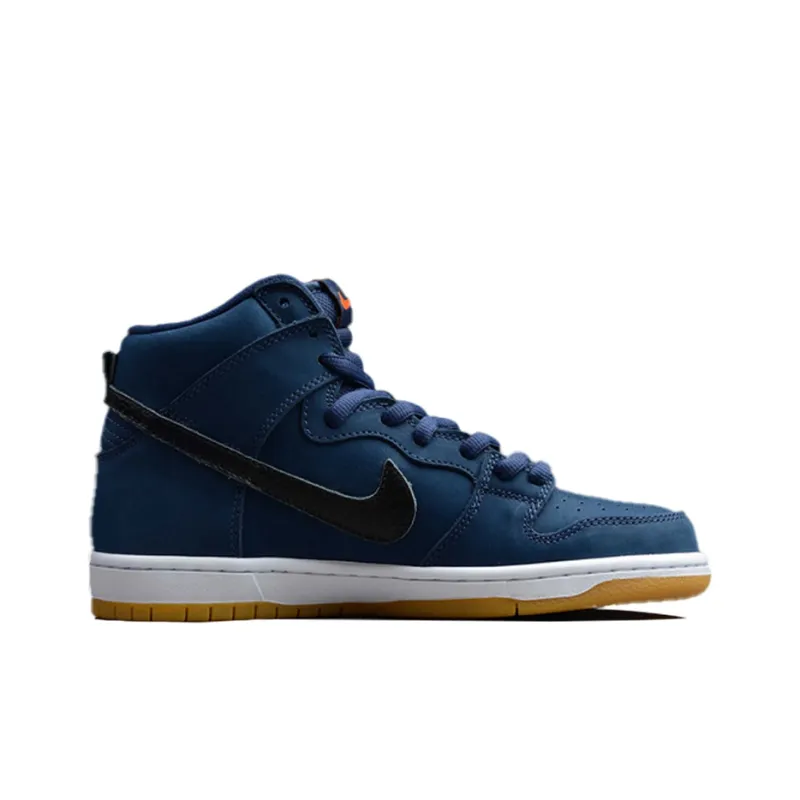 Nike Sb Dunk High Orange Label Midnight Navy-1