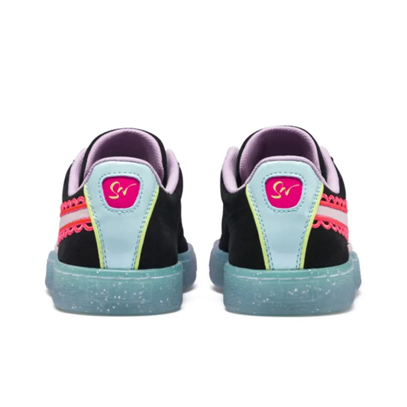 PUMA Sophia Webster X Suede 'Black Fiery Coral' Women's-3