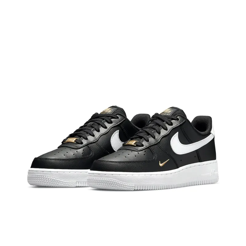 Nike Air Force 1 Low 07 Essential Black White Women's-2