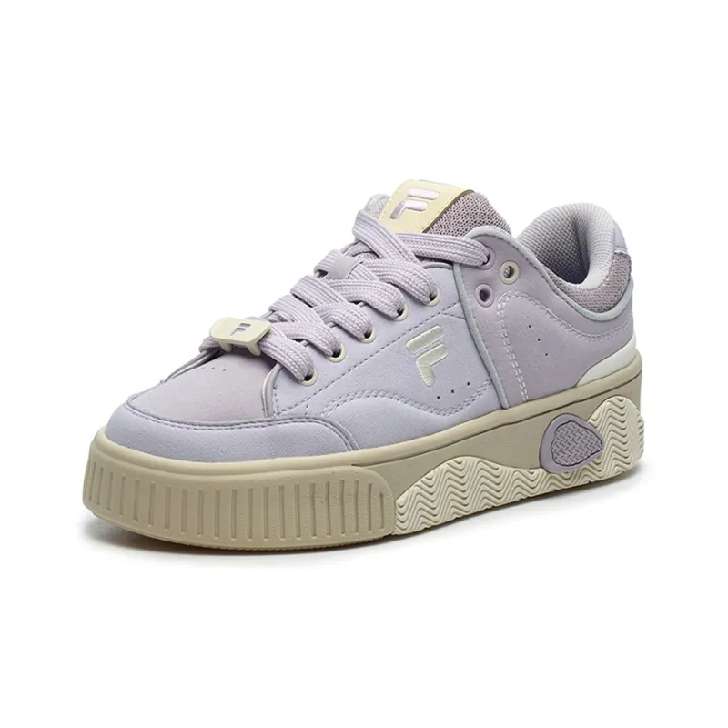 FILA FUSION Stack Fusion Skateboarding Sneakers 'Purple Beige' Women's-1