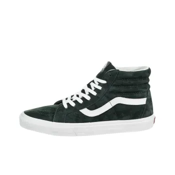Vans Sk8 Hi Re Issue Pig Suede Darkest Spruce