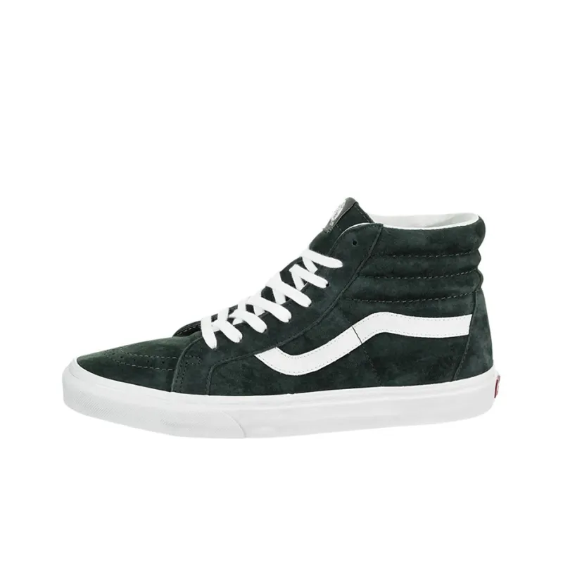 Vans Sk8 Hi Re Issue Pig Suede Darkest Spruce-0