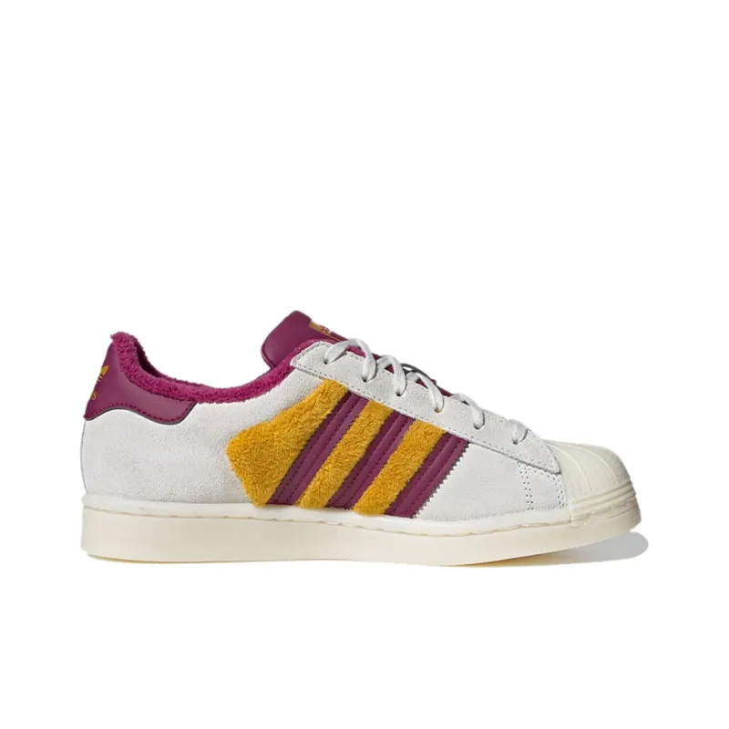 Adidas Women's Superstar 'White Power Berry Gold' Women's-1