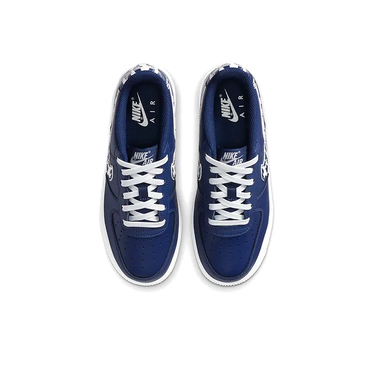 Nike Air Force 1 LV8 1 'Splatter Swoosh - Blue Void' GS-3