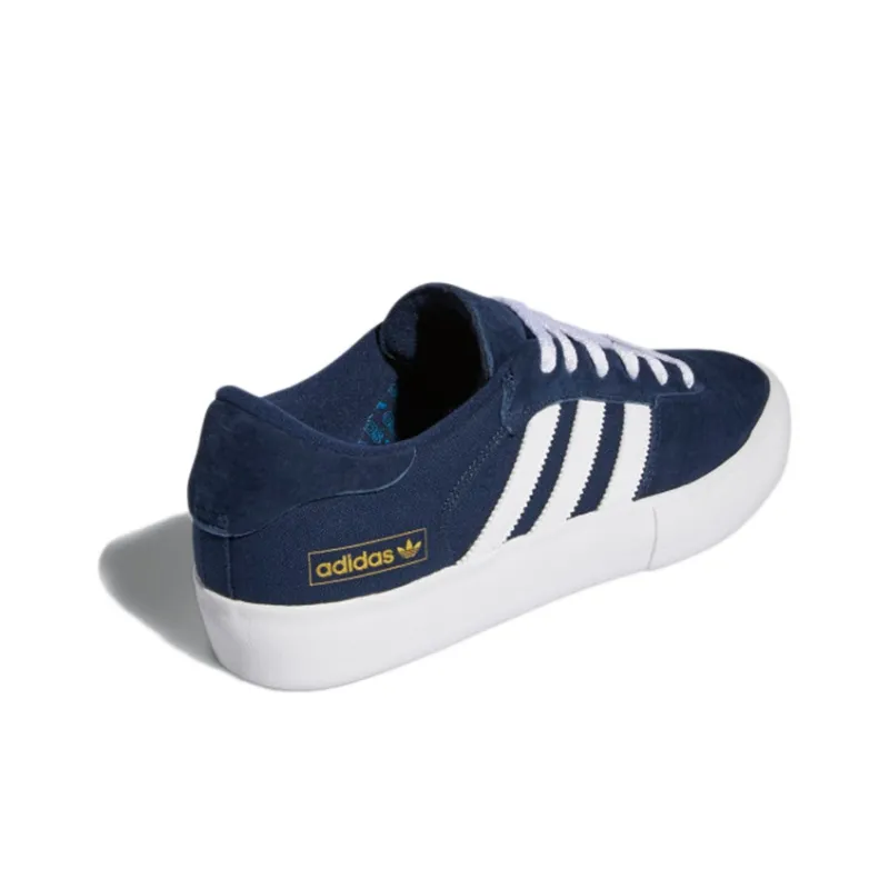 Adidas Originals Matchbreak Super Slip-Resistant Low-Top Skateboard Shoes Men's Blue White-3